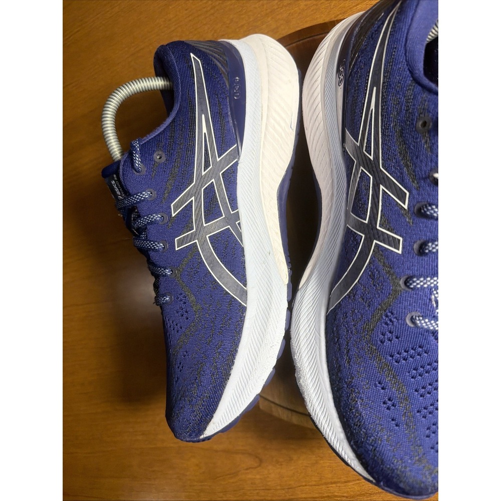 Asics Gel-Kayano 29 Women 10 Running Shoes Blue White Athletic 1012B272 - Picture 12 of 16